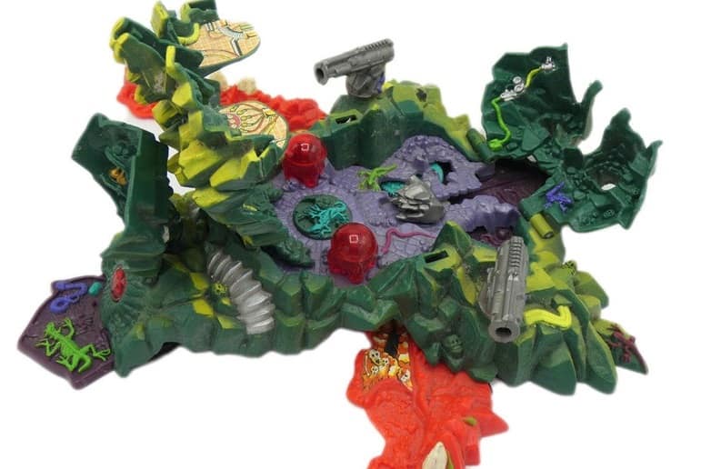 The Mighty Max Dragon Island Toy Playset from Etsy.
