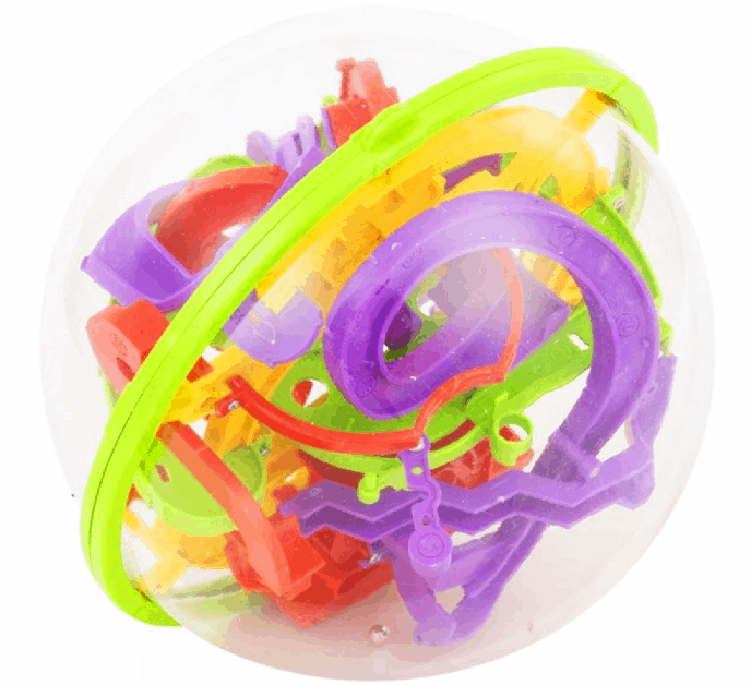 This is the Impossiball puzzle toy from ToysRUs.