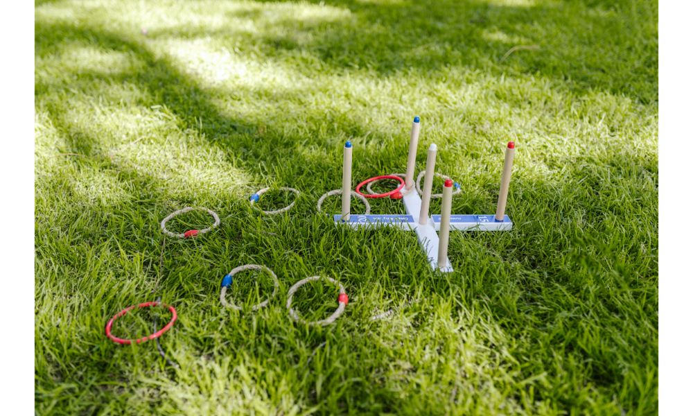 32 Fun Ways to Keep Your 1-Year-Old Entertained Outdoors 11 Ring Toss.