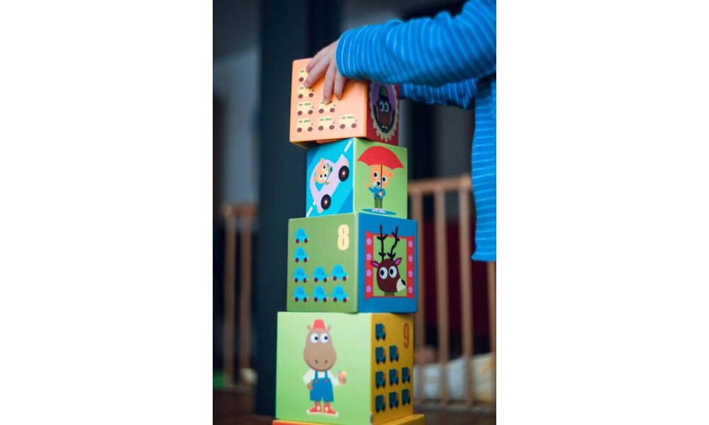 10 Fun Activities For 10-Month-Old 5 Stacking Up