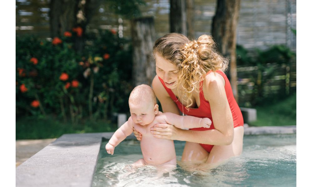 Fun Things To Do With Babies (that Parents Enjoy as Well) 4 Taking a Dip.