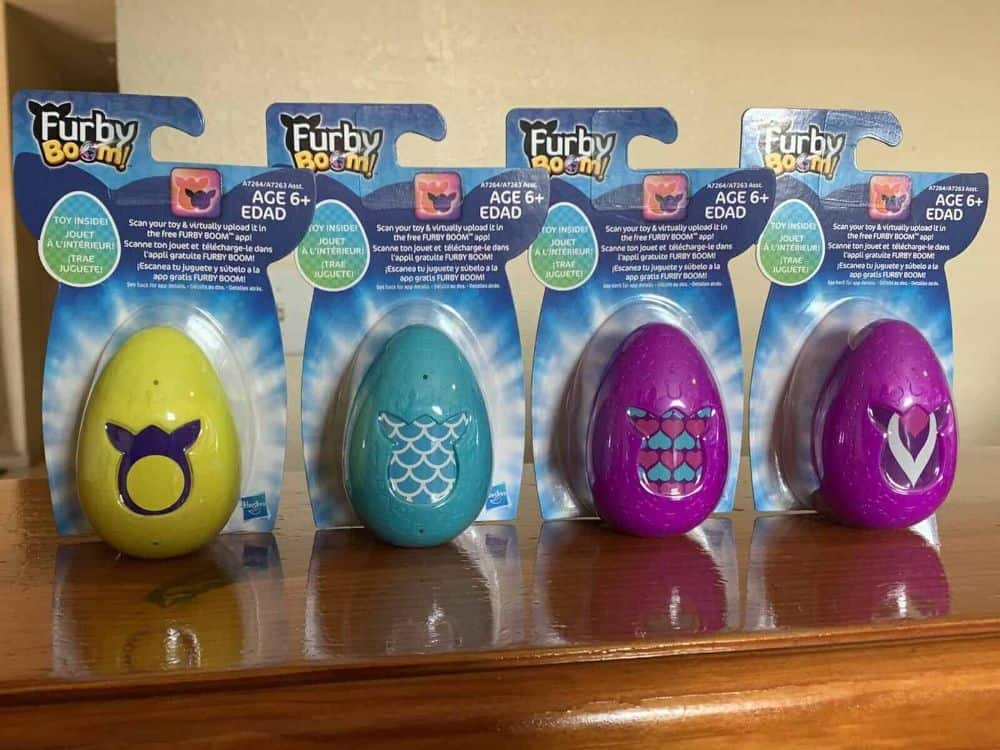 Furby Boom Eggs Set of 4 by Hasbro A7264 B3
