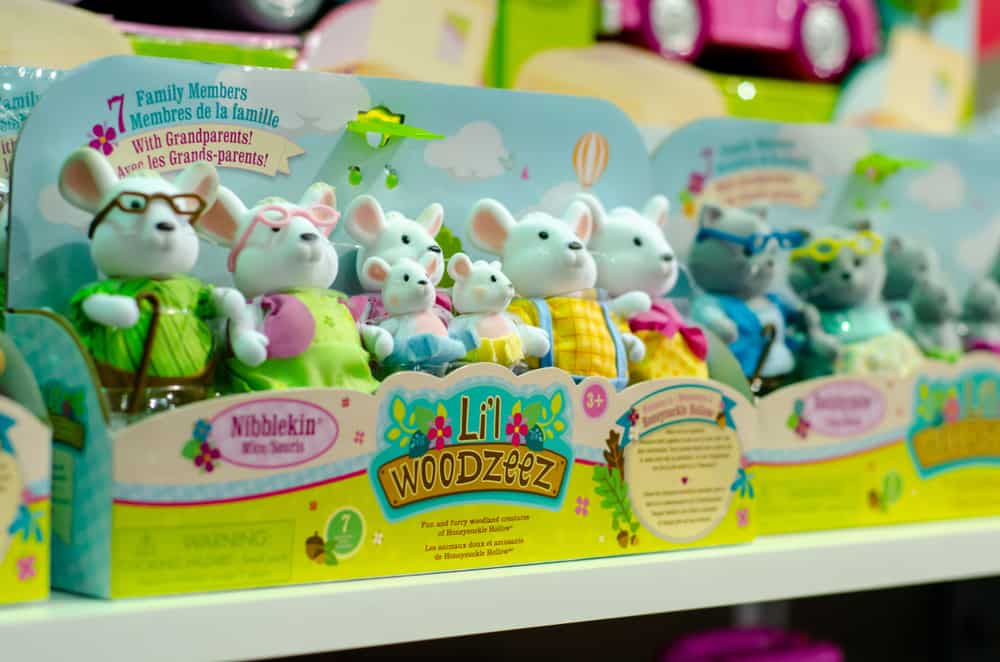 Lil Woodzeez toys in store.