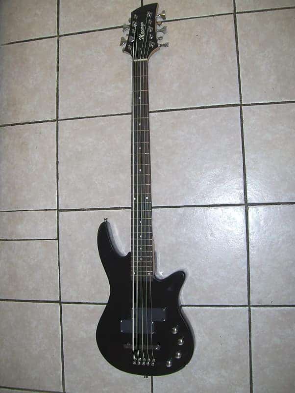 A ten-string bass guitar from reverb.