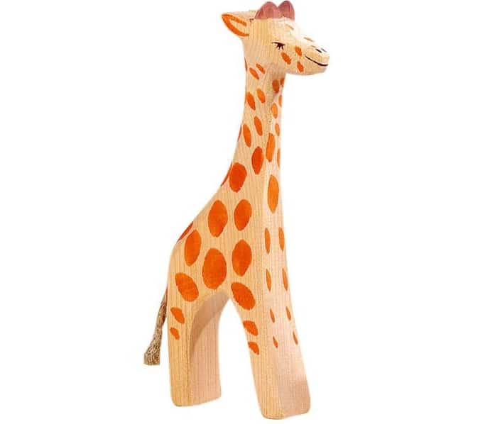 12 Cool Nature Toys for Kids Who Like to Play in Nature 2 The Ostheimer Giraffe, Standing from Bella Luna Toys.