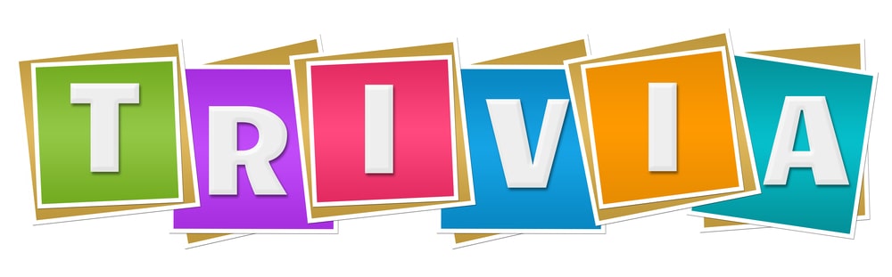 The word TRIVIA in colorful block letters.