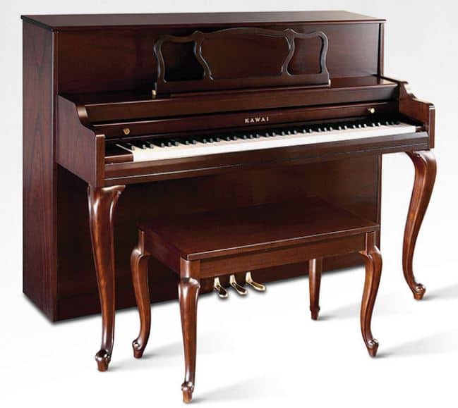 11 Popular Types of Pianos 4 The 508 Decorator Console Upright Piano from Kawai.