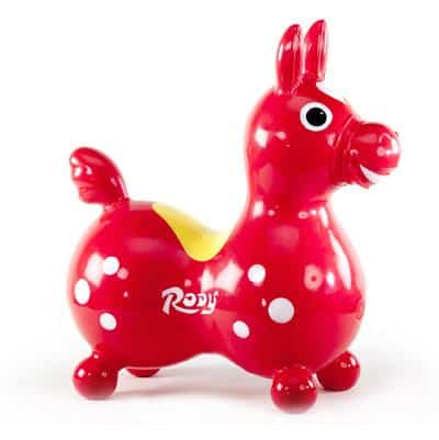 32 Cool Spinning Toys for Kids 9 The Rody Horse Red from Rody Toy.