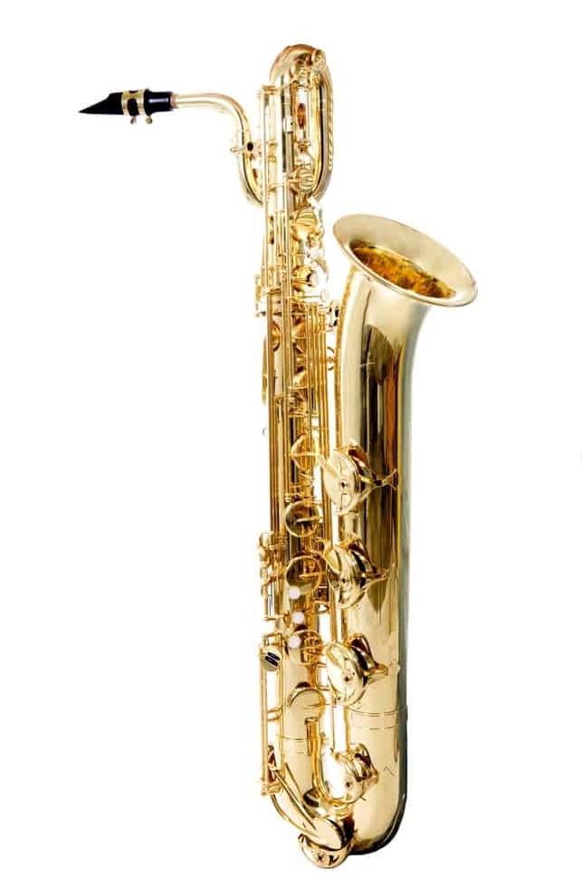 Bright bass baritone saxophone
