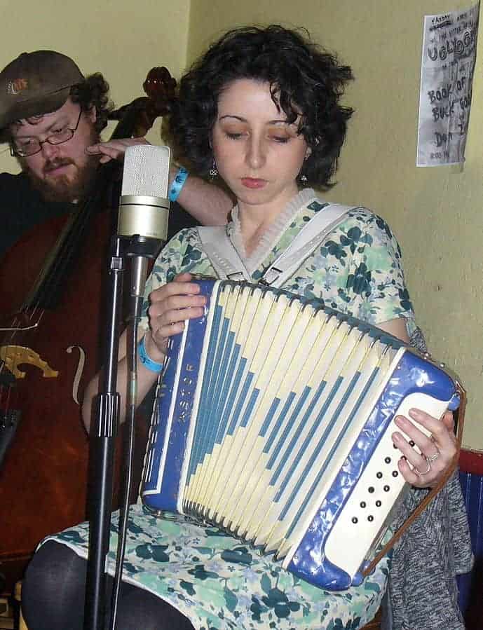 Folk accordionist 