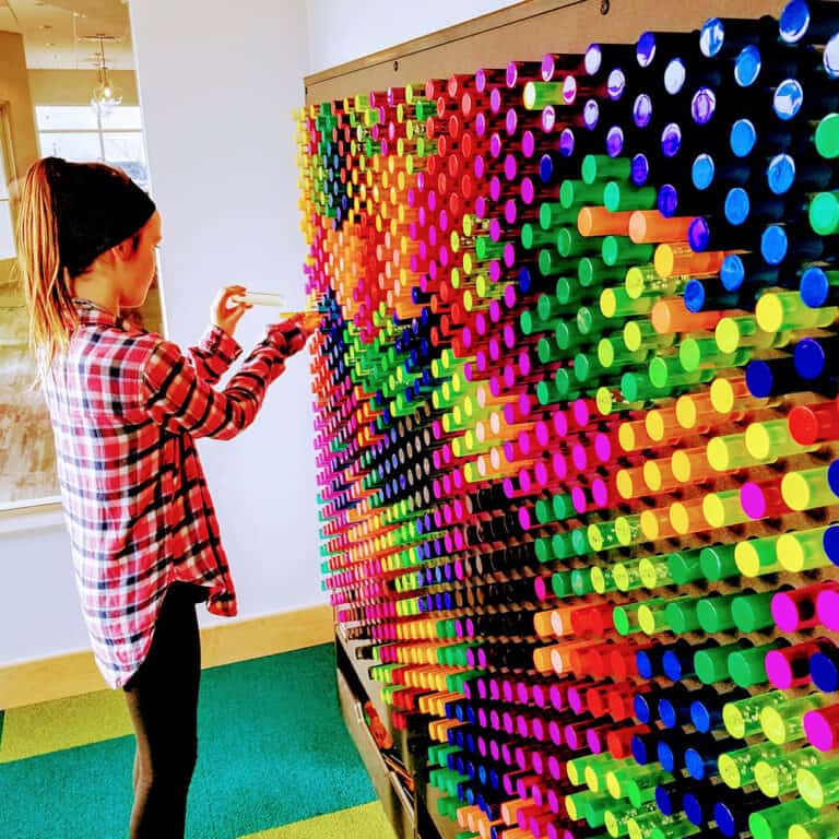 This is the LiteZilla giant light wall.