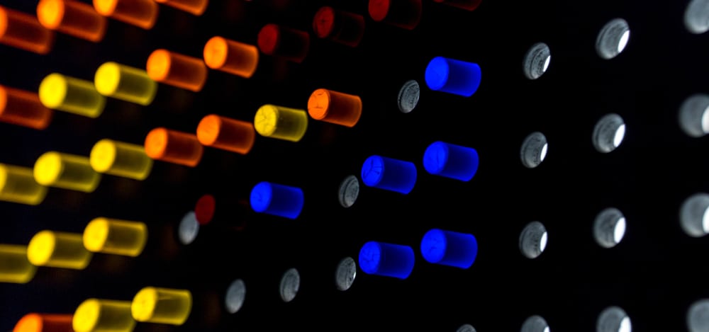 This is a close look at the Lite Brite Magic Screen.