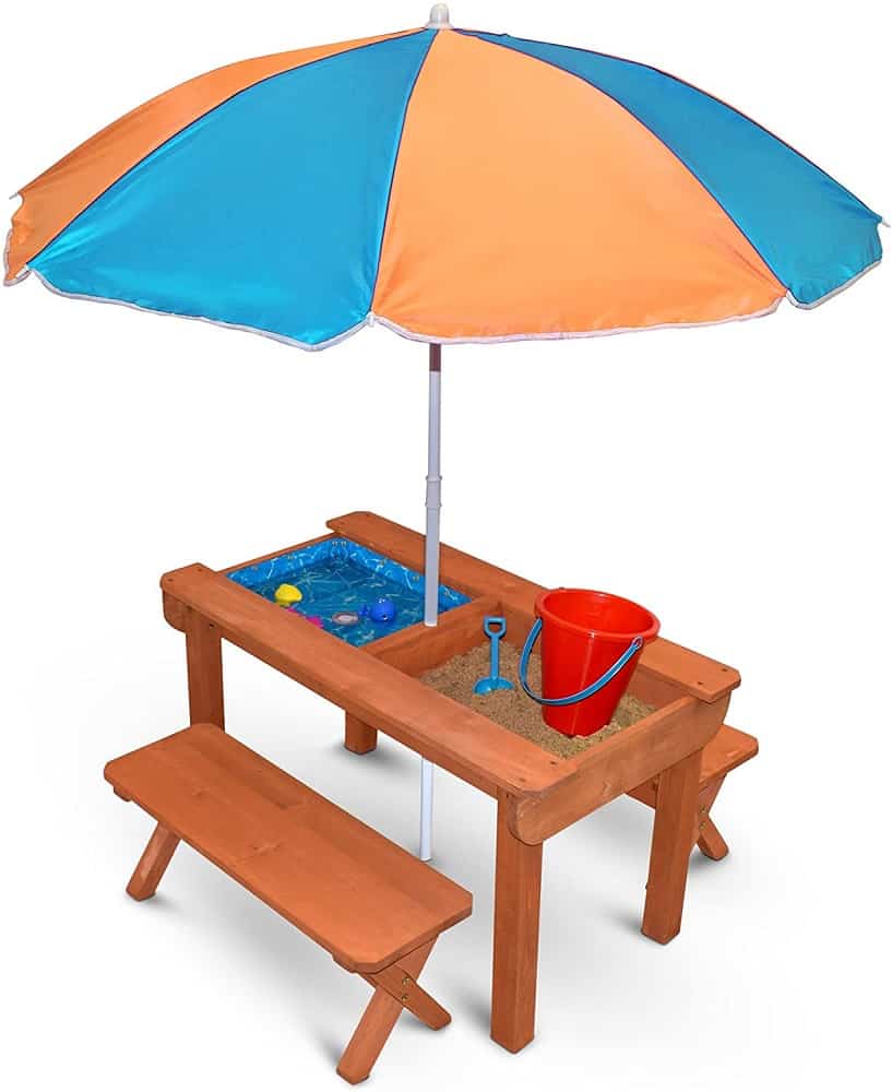 31 Superb Digging Toys for Kids Who Like to Dig 5 The Back Bay Play Kids Sand and Water Table from Walmart.