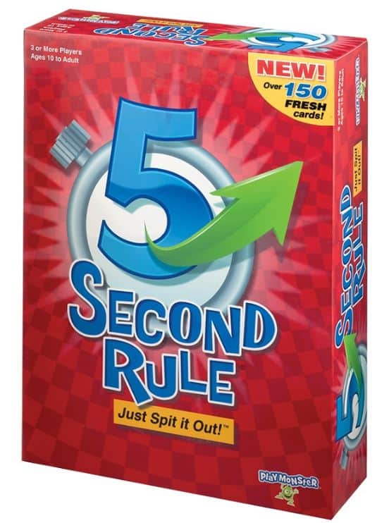 20 Perfect Gifts for 11 Year Old Boys 2 The Five Second Rule Game from Fat Brain Toys.