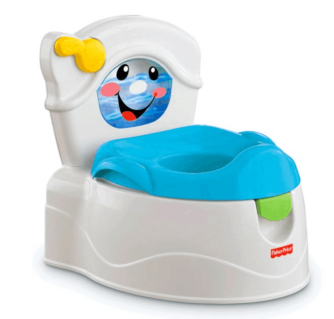 The Learn-to-Flush Potty from Fisher-Price.