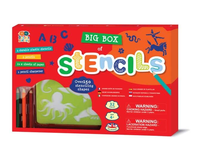 Big Box of Stencils - Over 150 stenciling shapes