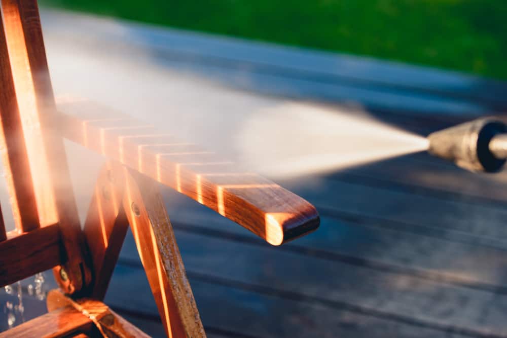 44 Best Chores for Teenagers 11 Power spraying outdoor furniture