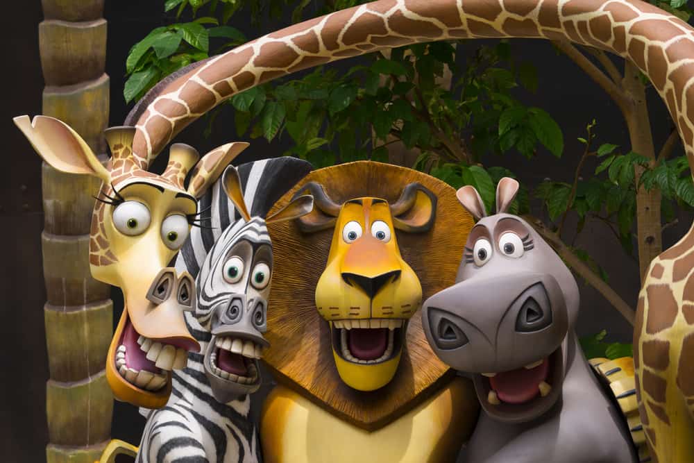 20 Best Movies for 7-9 Year Olds 1 Best movies for 7-9 year olds: Madagascar at Universal Studios Singapore.