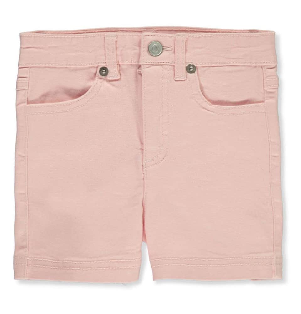 GIRLS' TWILL SHORTS BY DREAMSTAR IN ROSE