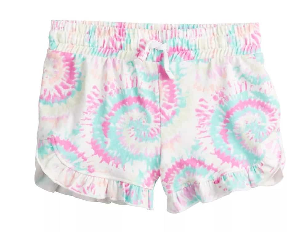 Girls 4-12 Jumping Beans® Ruffled Hem Shortie Shorts