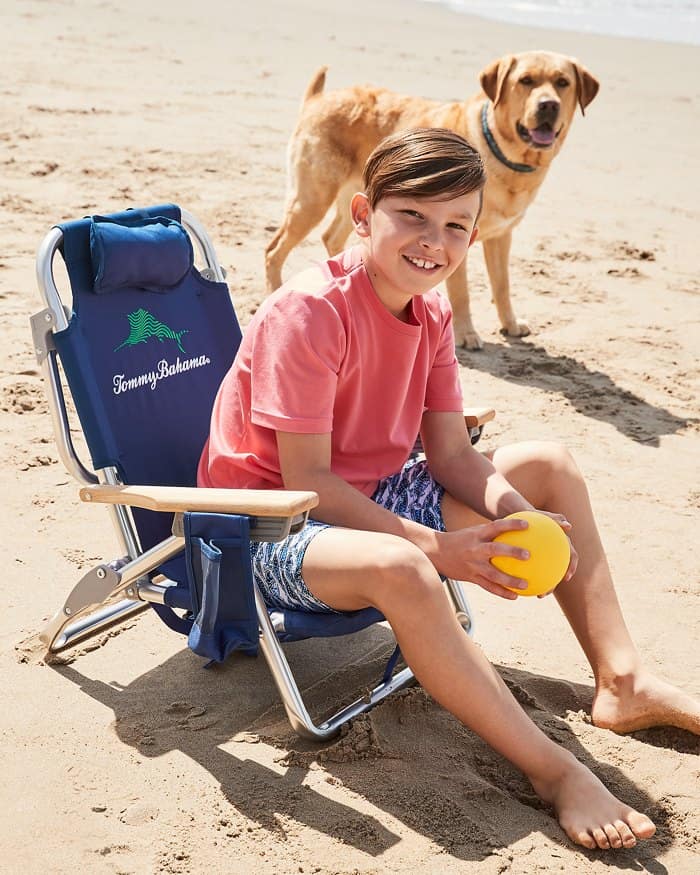 Kids Wavy Marlin Backpack Beach Chair