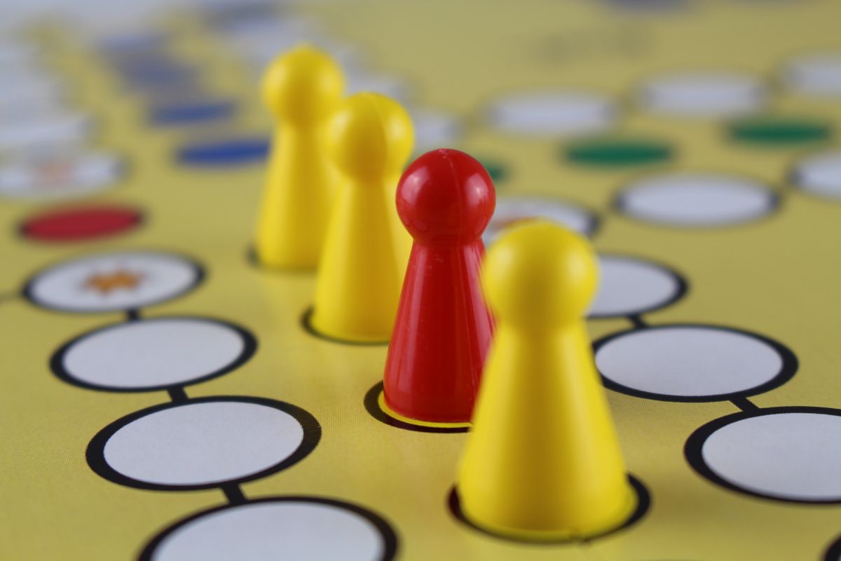 17 Amazing Board Games Similar to Sorry 4 Aggravation Board game with its pieces.