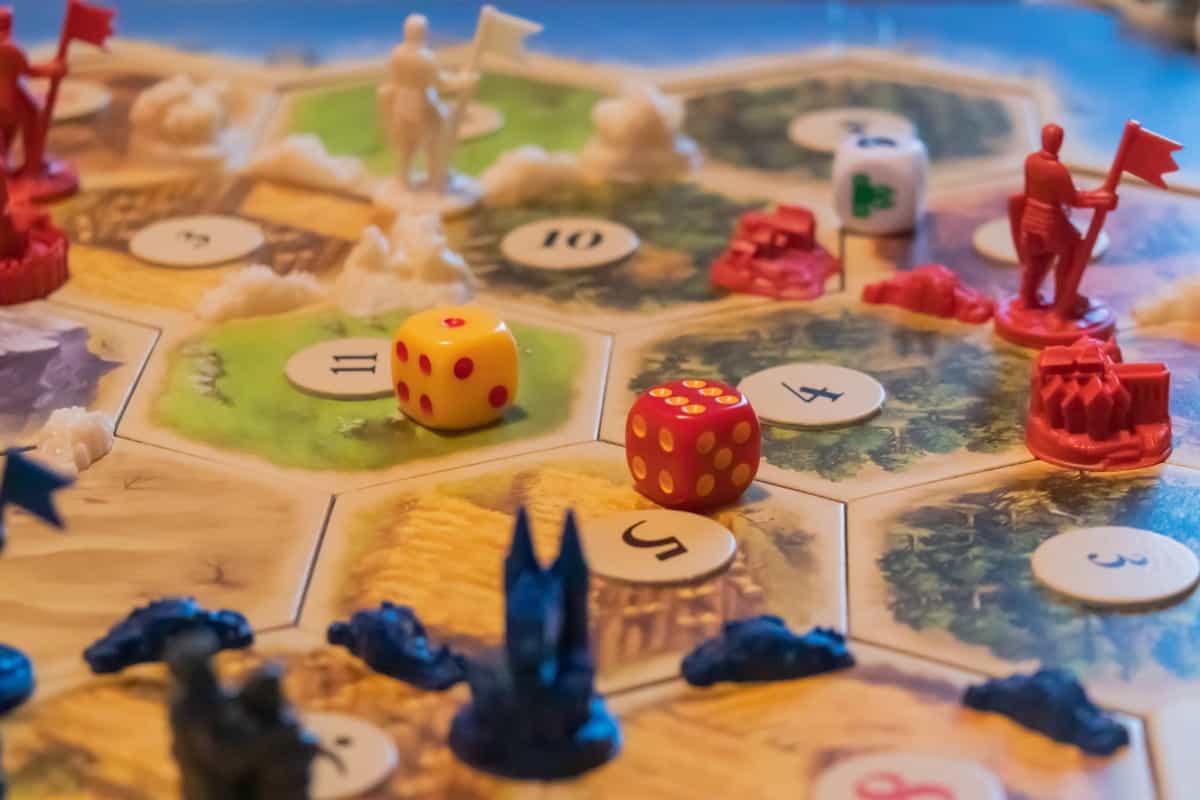 Settlers of Catan board game