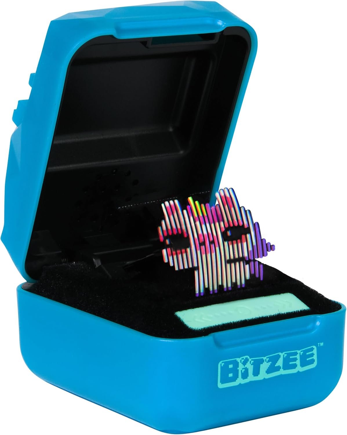 8 Best Toys Like Furby (And Yes, Furby Still Exists) 4 Bitzee Magicals interactive digital pet toy shaped like a smart-band, showing an on-screen creature.